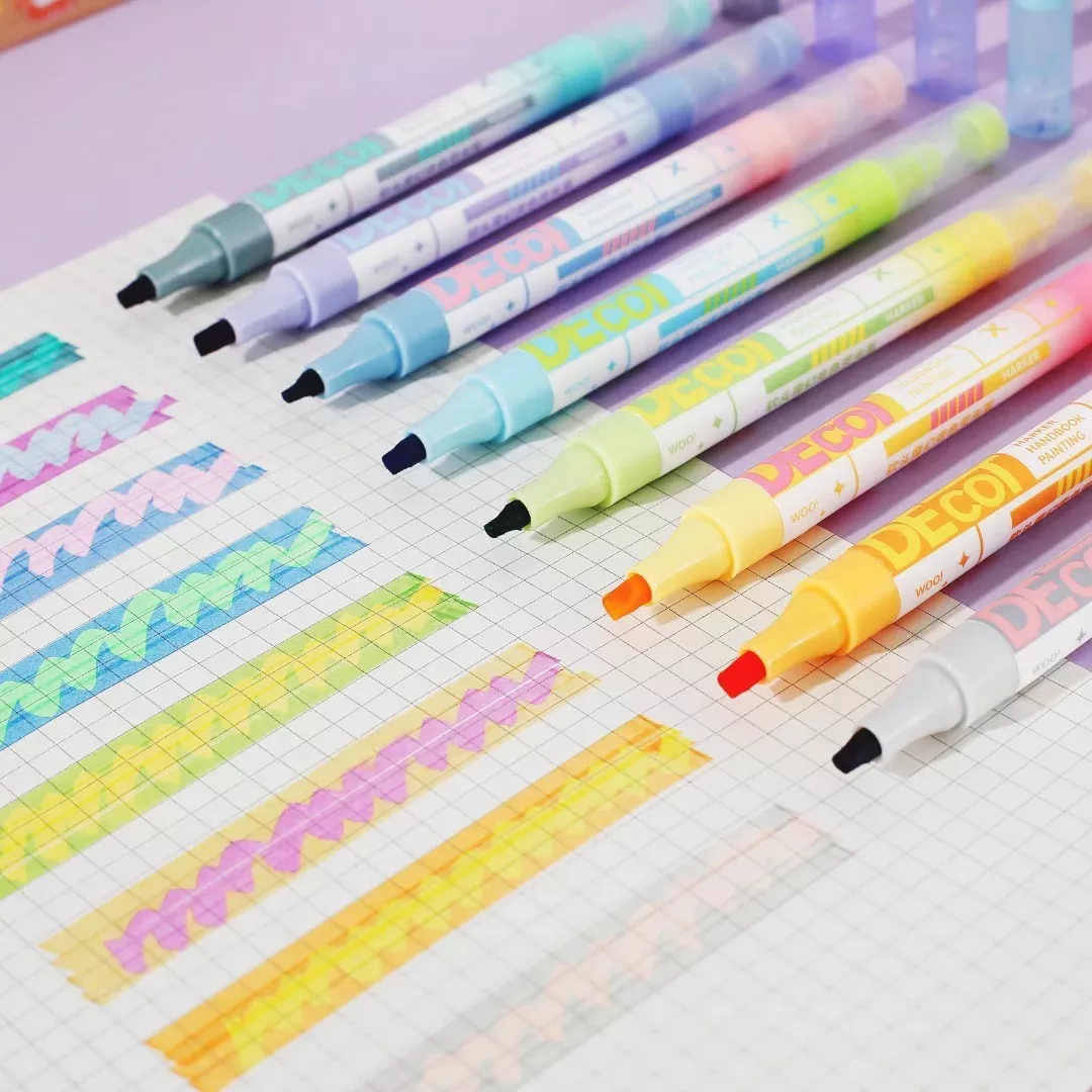 DreamShift DecoT Magic Double-Sided Color Markers - Set of 8 – Kawaii ...