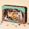 Ensky My Neighbor Totoro Paper Theatre - Arrival of the Catbus