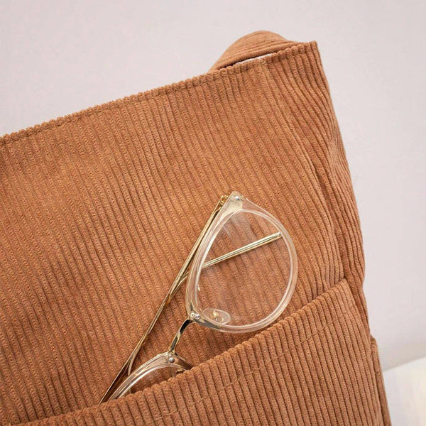 Everyday Corduroy Shoulder Tote
