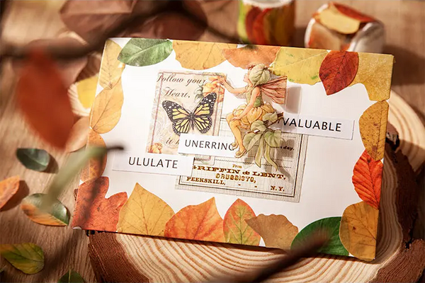Fall Leaves Masking Sticker Roll