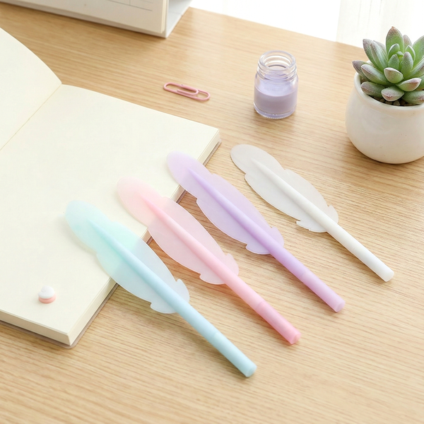Fantasy Feather Pastel Gel Pen