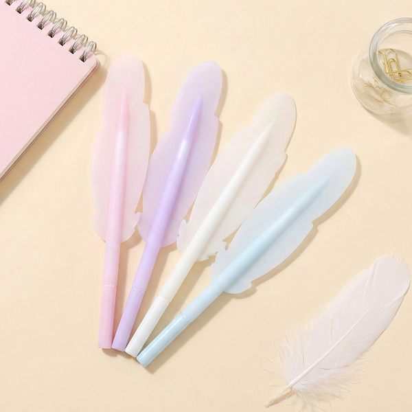 Fantasy Feather Pastel Gel Pen