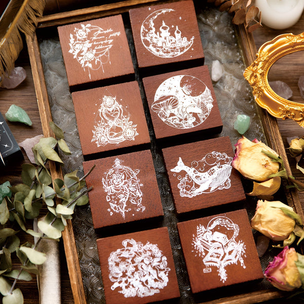 Magical Nature Wooden Stamps - Large