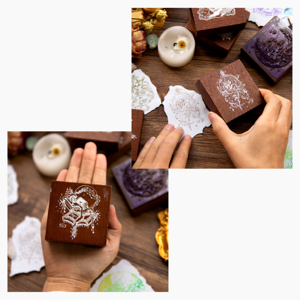 Magical Nature Wooden Stamps - Large