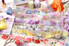 Flower Garden Clear Masking Tapes