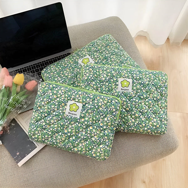 Floral Pattern Laptop Sleeve
