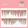 Floral Vines Clear Masking Tapes