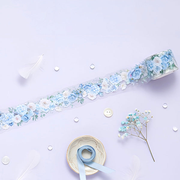 Frosted Flowers Masking Tape