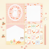 Furukawashiko 4 Designs Memo Pad - Cat & Sakura