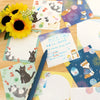 Furukawashiko 4 Designs Memo Pad - Limited Summer Edition - Lemonade Polar Bear