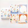 Furukawashiko 4 Designs Memo Pad - Limited Summer Edition - Lemonade Polar Bear