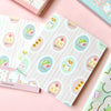Furukawashiko 4 Designs Memo Pad - Shiba & Japanese Sweets