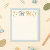 Furukawashiko 4 Designs Memo Pad - Shiba & Japanese Sweets