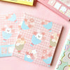 Furukawashiko 4 Designs Memo Pad - Fluffy Sakura