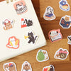 Furukawashiko Flake Stickers - Limited Autumn Edition - Shiba Inu & Sweets