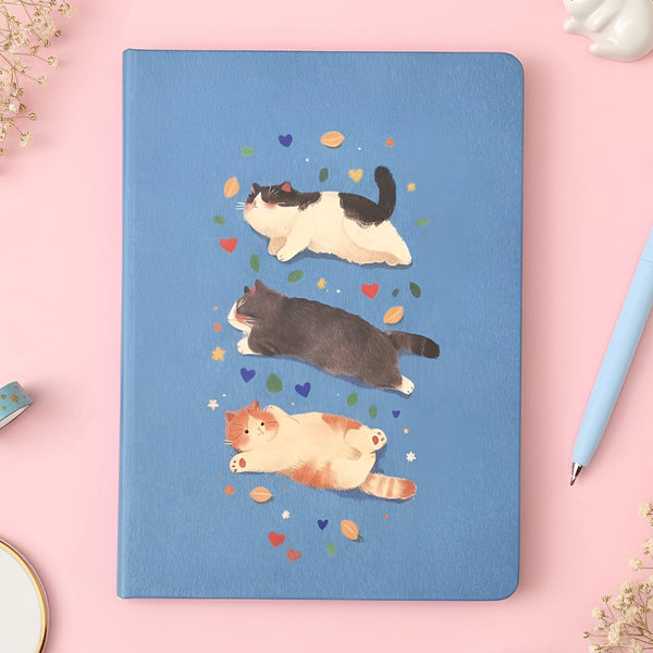 Neko Yume Hardcover Notebook
