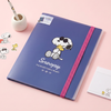 Sun-Star Peanuts Snoopy Clear Book - A4 - Dark Blue - Limited Edition