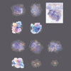 Gilded Flower Glow Stickers