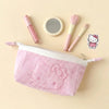 Hello Kitty Corduroy Cosmetic Pouch