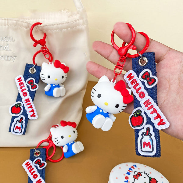 Hello Kitty Milkshake Keychain - Limited Edition