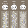 Holo Lace Pattern Clear Washi Tape