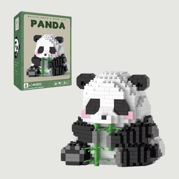 Hungry Panda Building Block Figure