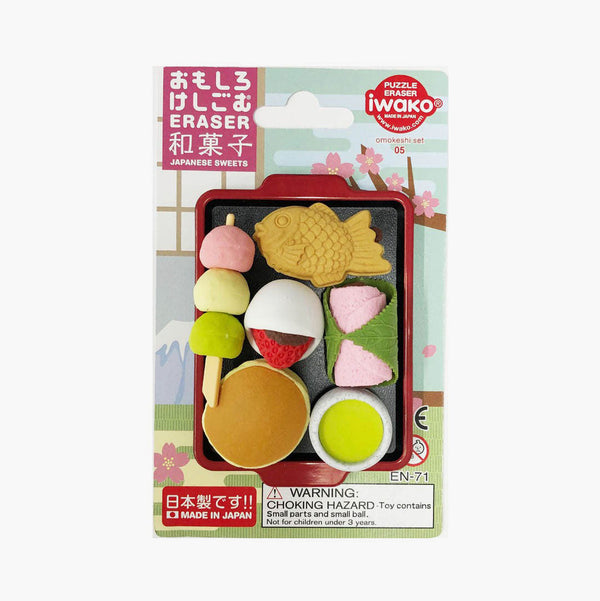 Iwako Eraser Set - Japanese Sweets