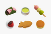 Iwako Eraser Set - Japanese Sweets