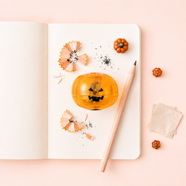 Jack-O'-Lantern Pencil Sharpener & Eraser