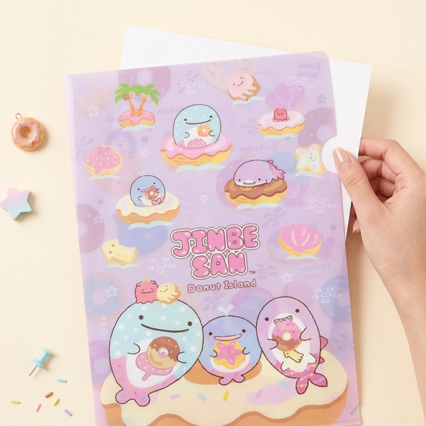 Jinbesan Donut Island A4 Folder
