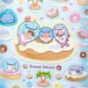 Jinbesan Donut Island Stickers - Limited Summer Edition