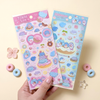 Jinbesan Donut Island Stickers - Limited Summer Edition
