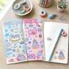 Jinbesan Donut Island Stickers - Limited Summer Edition