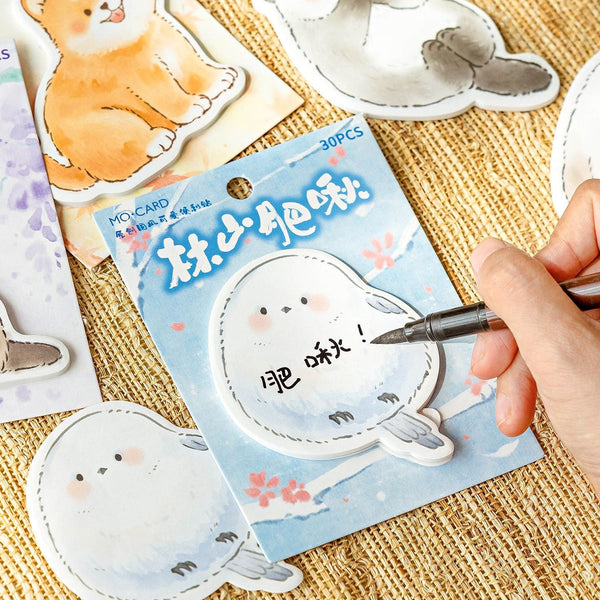 Joyful Animal Pals Sticky Notes