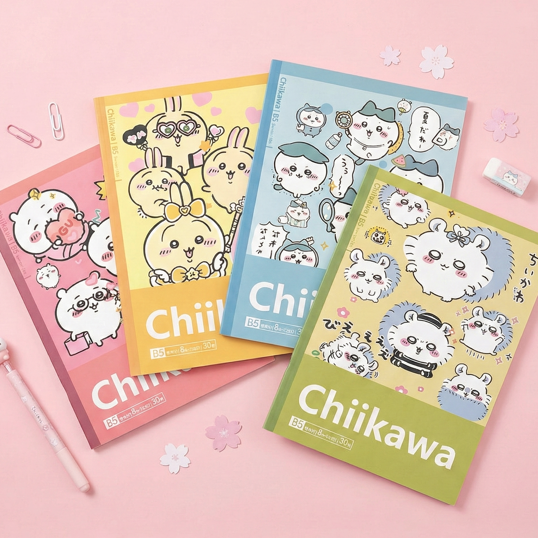 Compus Note Books KOKUYO Campus Notebook - Semi B5 - Chiikawa - Limited Series – Kawaii ...
