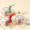 KOKUYO Harinacs Stapleless Stapler - Transparent Edition
