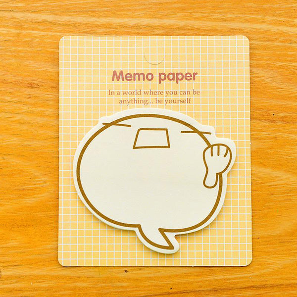 Speaking Bubble Sticky Notes