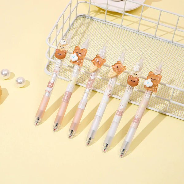 Kawaii Ice Cream Bear Gel Pens