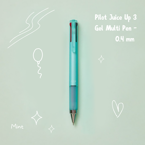 Kawaii Pen Shop Selection - Pilot Multi Pens & Pencils - Mint Color