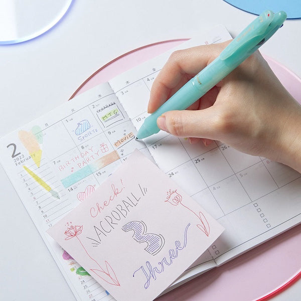 Kawaii Pen Shop Selection - Pilot Multi Pens & Pencils - Mint Color