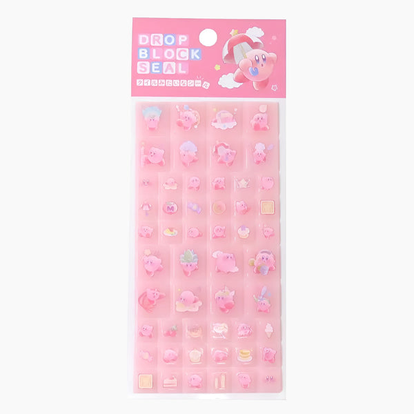 Kirby Drop Block Stickers