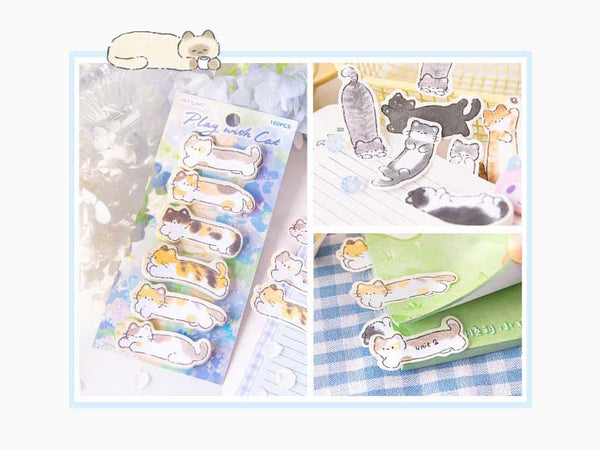 Kitty Index Sticky Notes