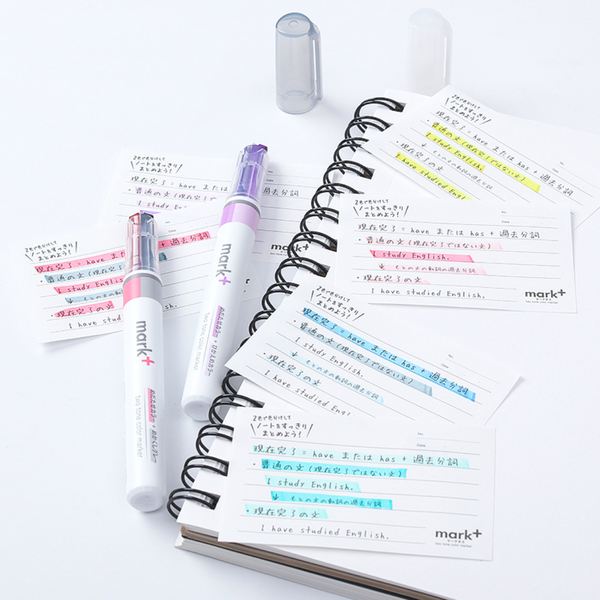 KOKUYO Mark+ Two Tone Highlighters