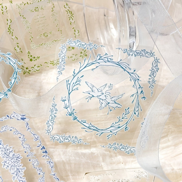 Lace Poetry Stickers