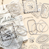 Lace Poetry Stickers