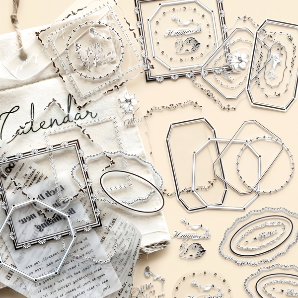Lace Poetry Stickers