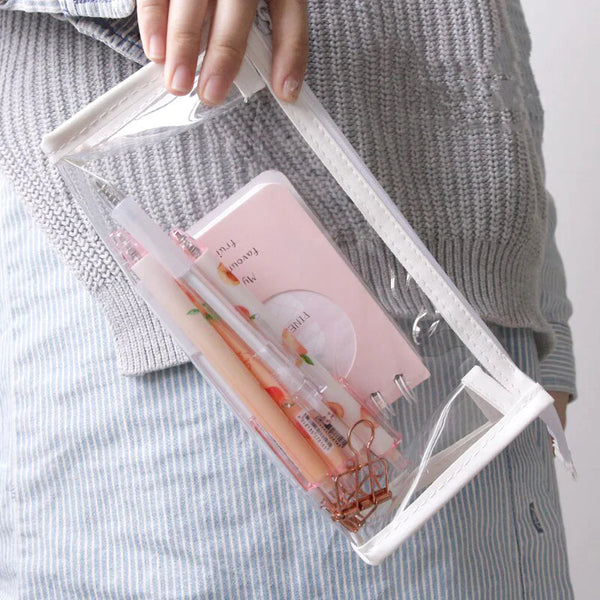 Large Transparent Pencil Case
