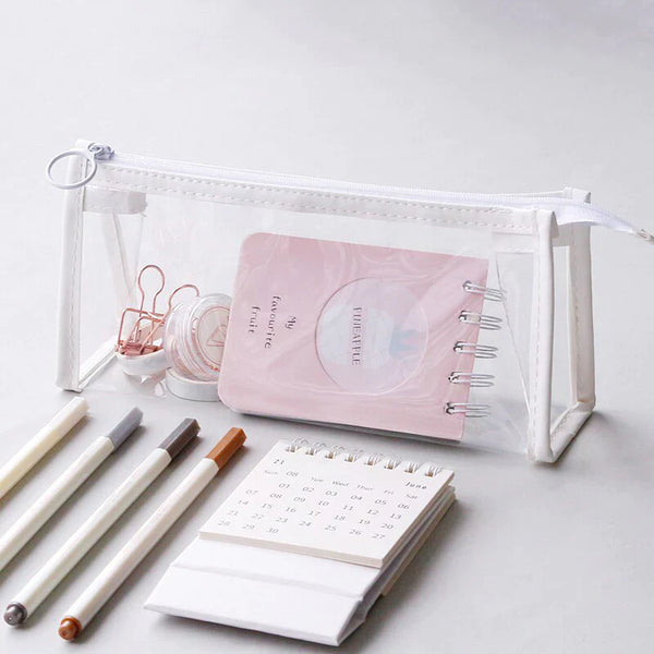 Large Transparent Pencil Case