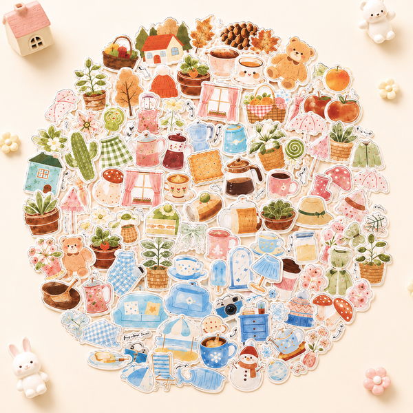 Little Seasons Sticker Book