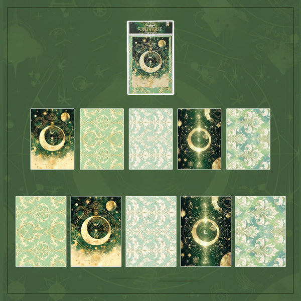Lunar Mystique Decorative Paper Set